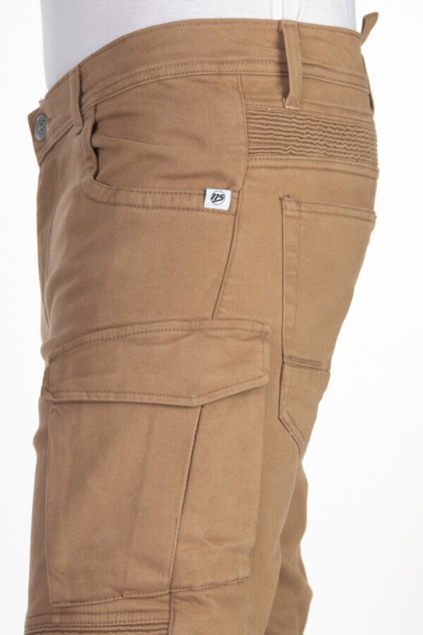 Pánské vojenské kalhoty 115moto Cargo Camel - Image 6