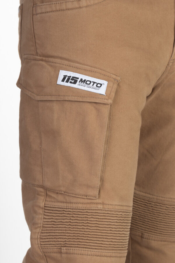 Pánské vojenské kalhoty 115moto Cargo Camel - Image 7